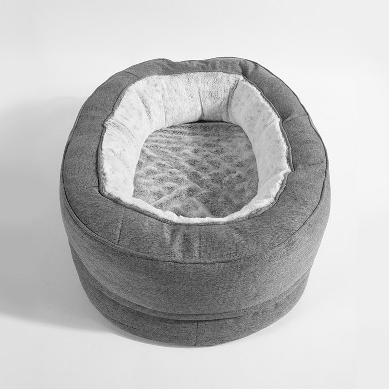 Oval Plush Bed