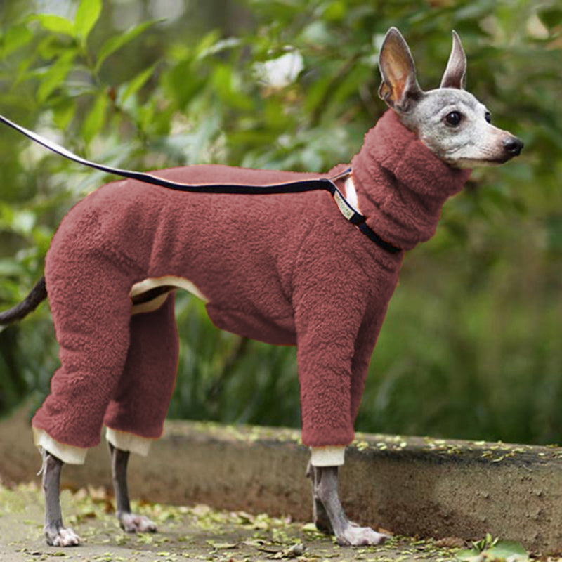 Fleece Turtleneck Sweater
