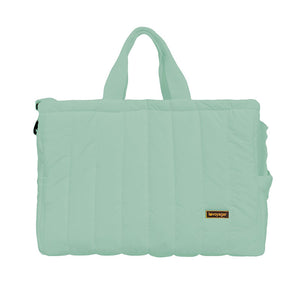 Pet Carrier Quilted Tote Bag